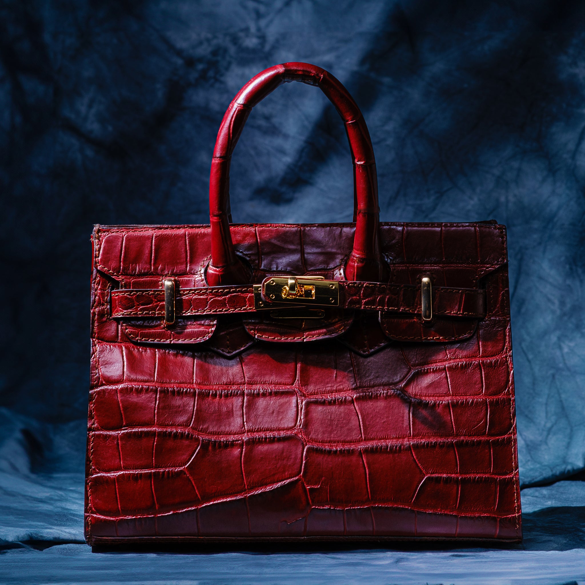 HESTIA - Maroon Croco