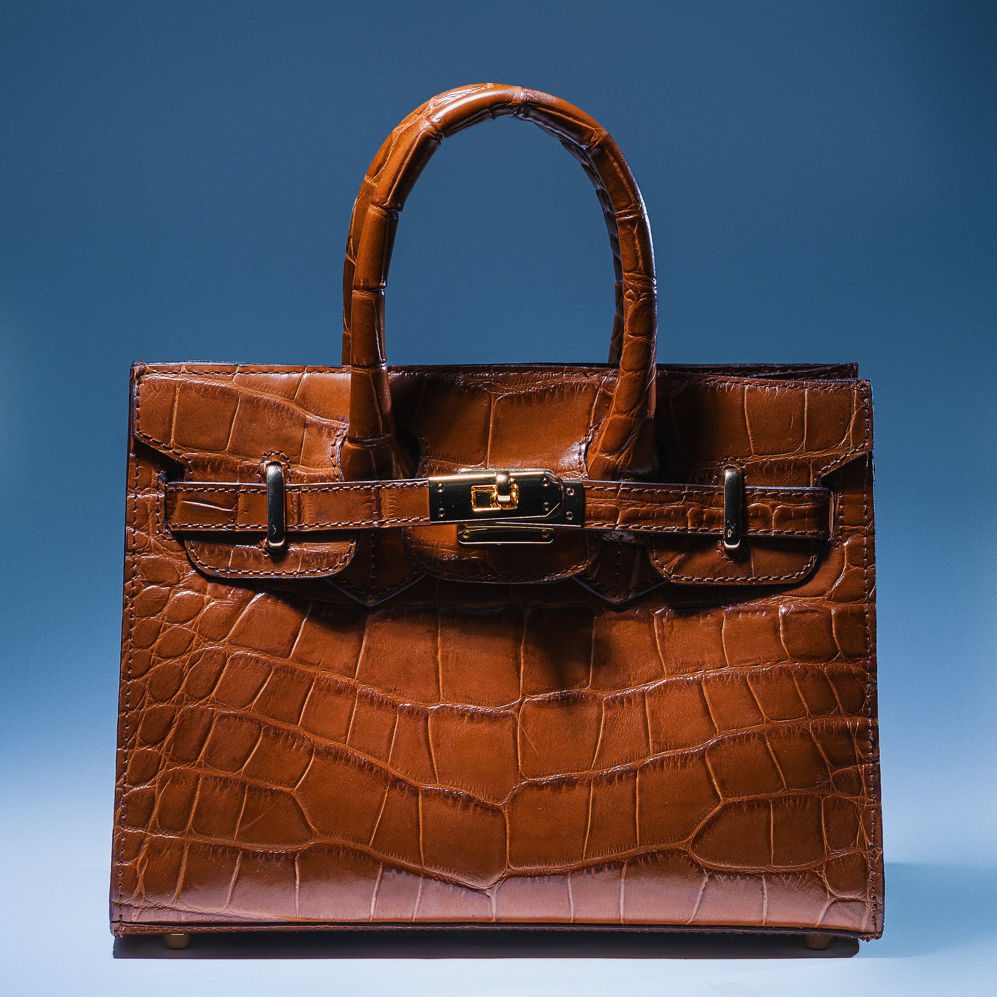 HESTIA - Light Brown Croco