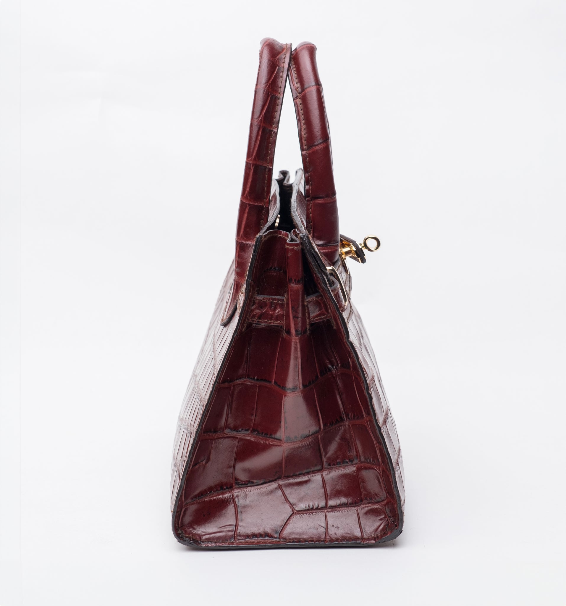 HESTIA - Maroon Croco
