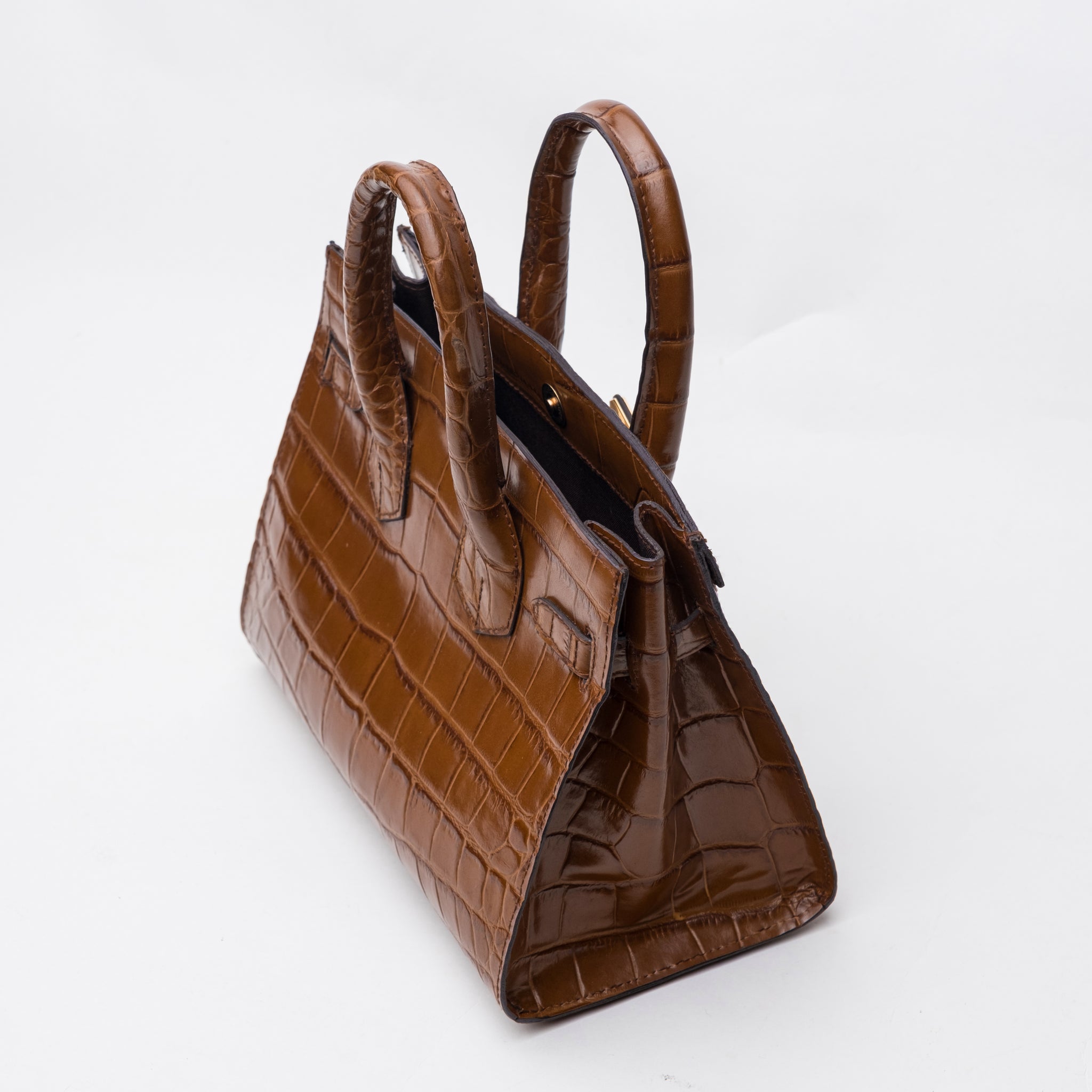 HESTIA - Light Brown Croco