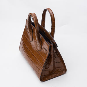 HESTIA - Light Brown Croco