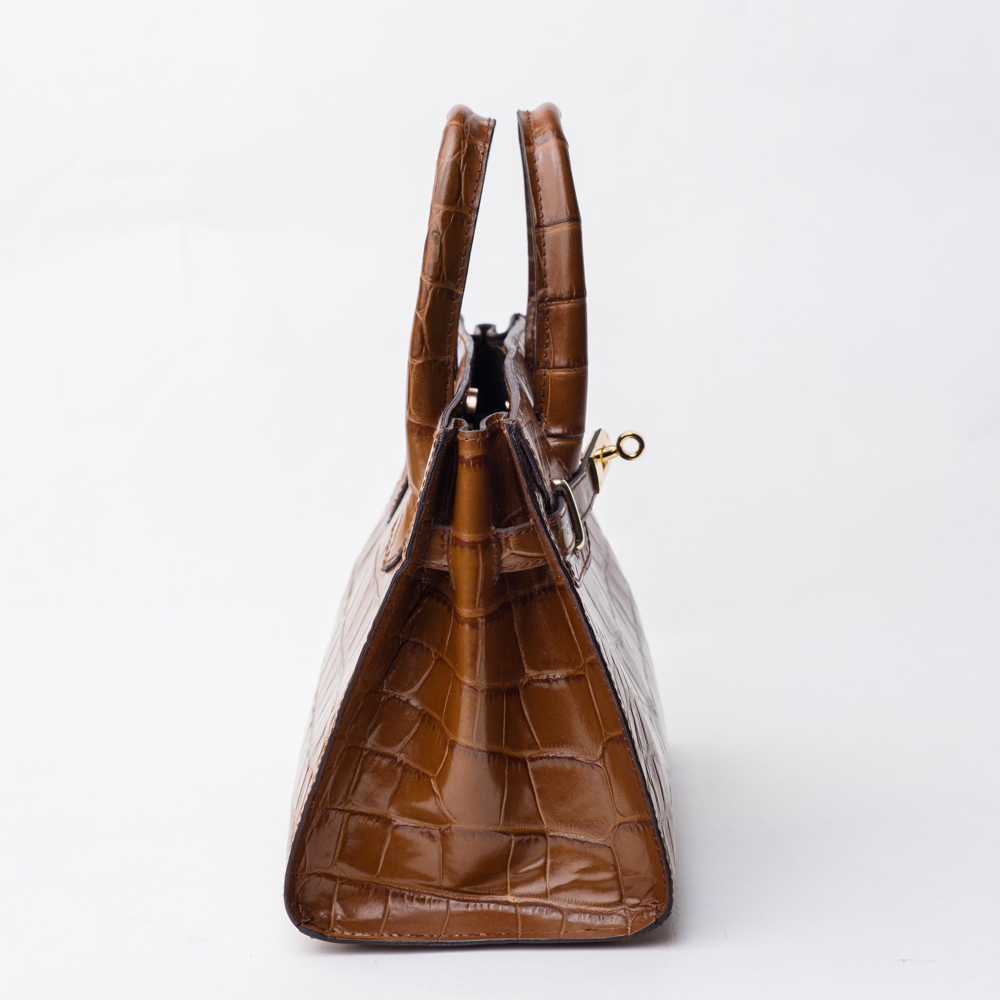 HESTIA - Light Brown Croco
