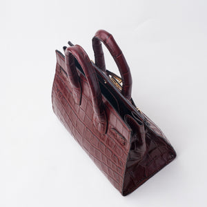 HESTIA - Maroon Croco