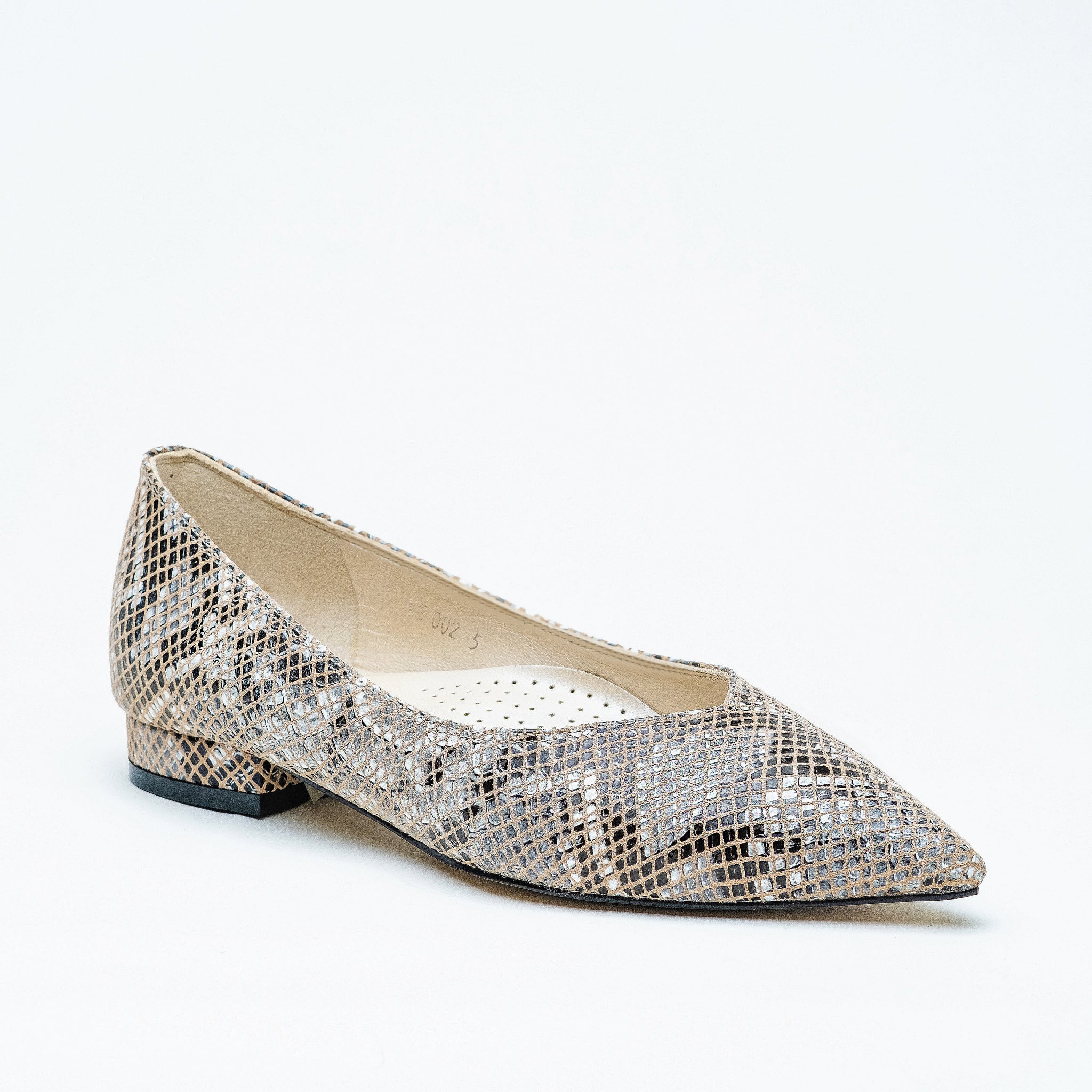 HEIDI - Natural Snake Skin