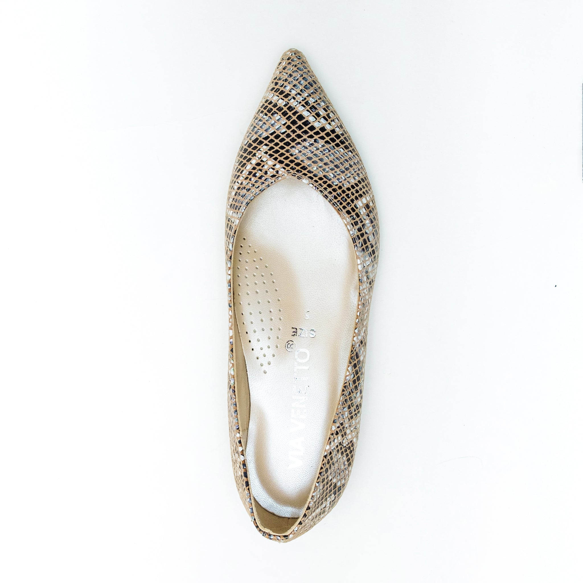 HEIDI - Natural Snake Skin