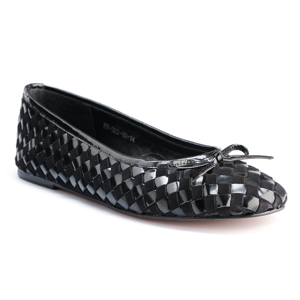 ODETTE - Blk Pat/Sued