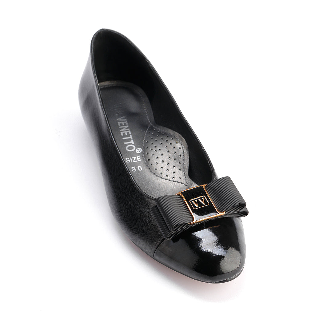 PRISCILA - Blk Pat/Kid