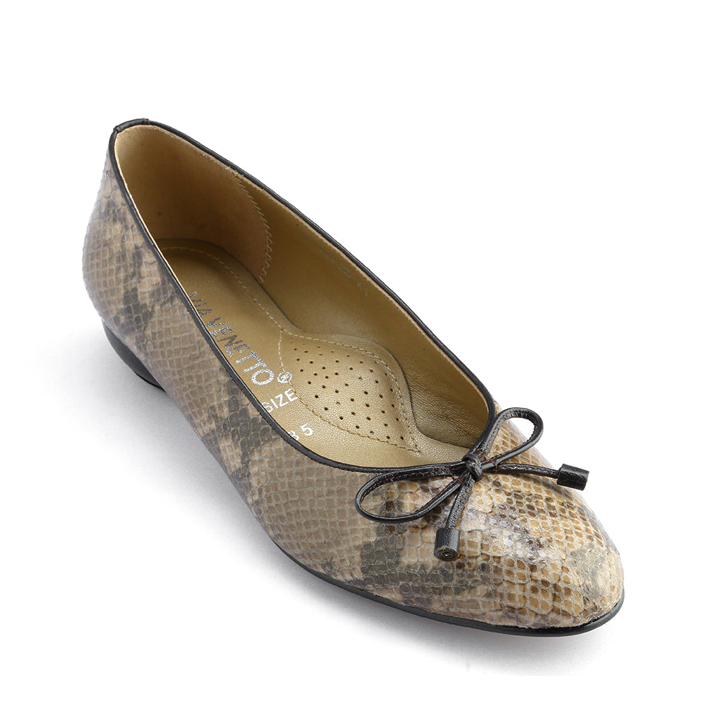 CHARRY - Taupe Snake