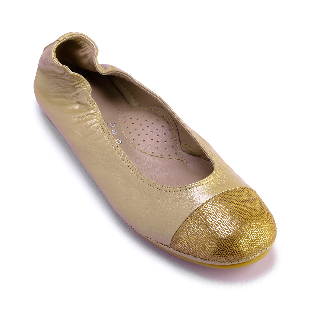 PEBBLES - Met Beige Gold