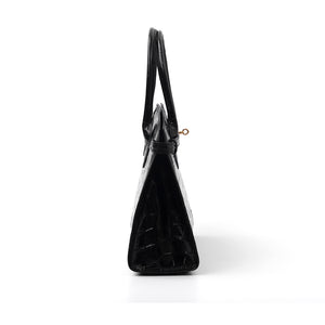 TATIANA - Blk Croco