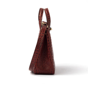 GEORGIA - Red Croco w/ Strap