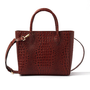 ERICA - Red Croco w/ Strap