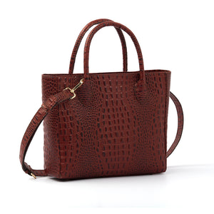 ERICA - Red Croco w/ Strap