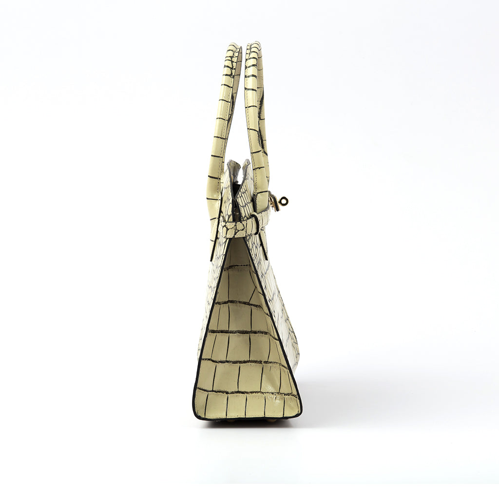 TATIANA - Beige Croco