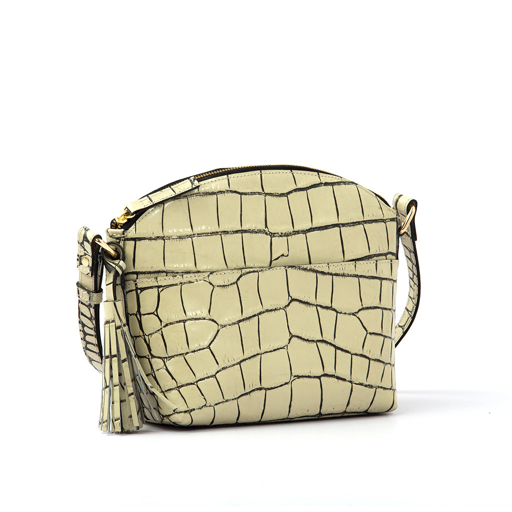 LUNA - Beige Croco No Crown