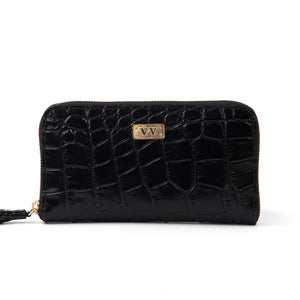 CECILE - Blk Croco