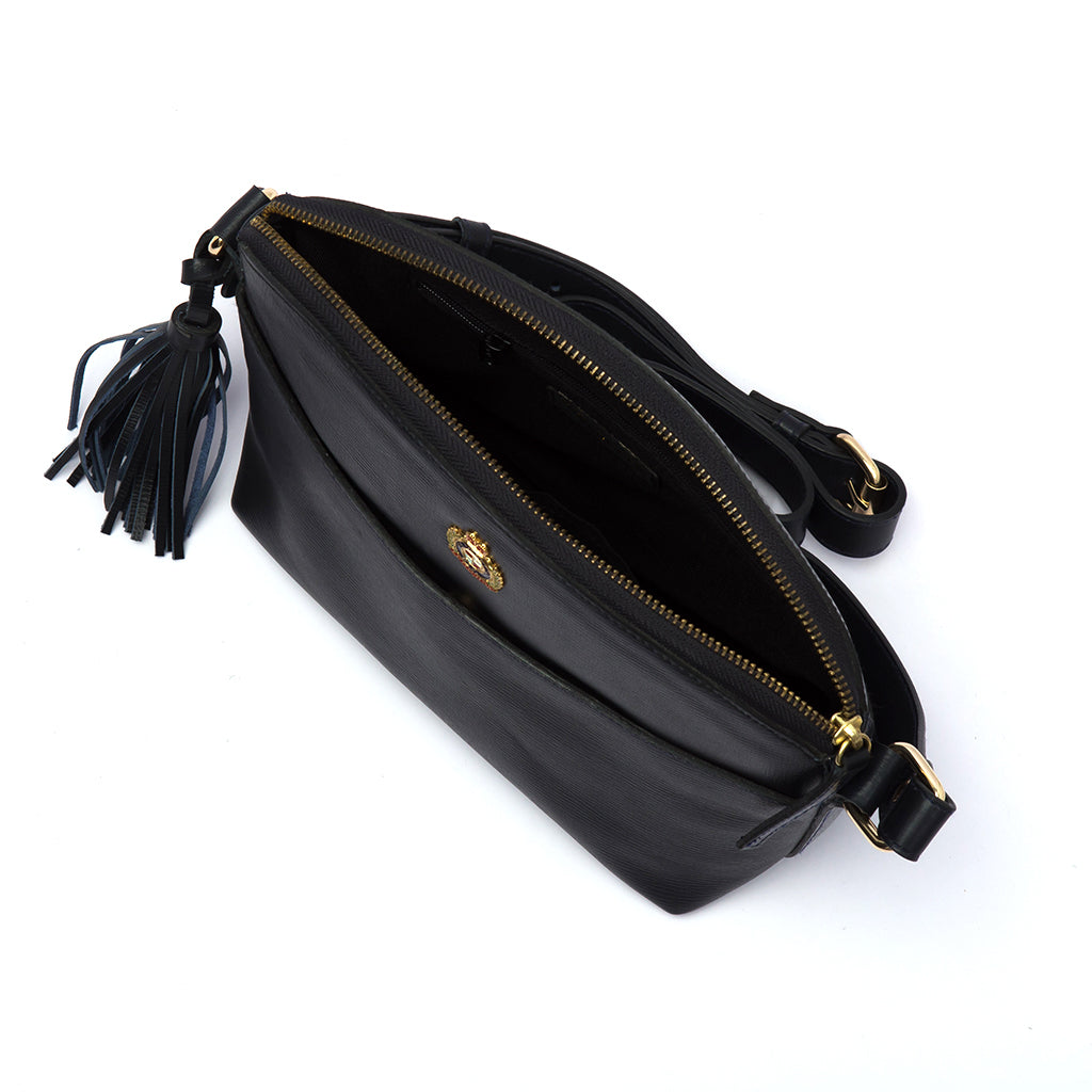 LUNA - Blue Calf w/ Crown