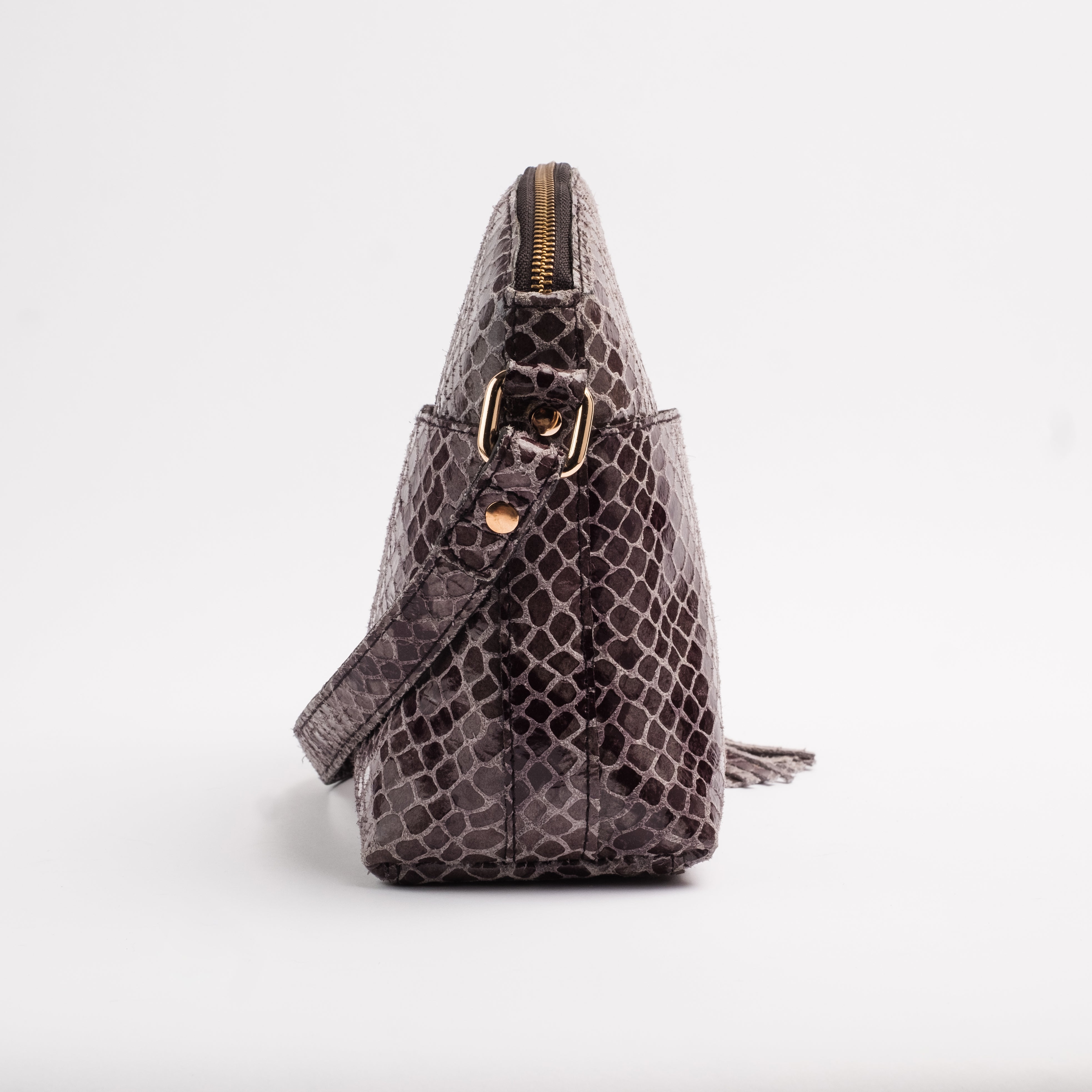 Gray Python Pump LUNA - Grey Python – Via Venetto