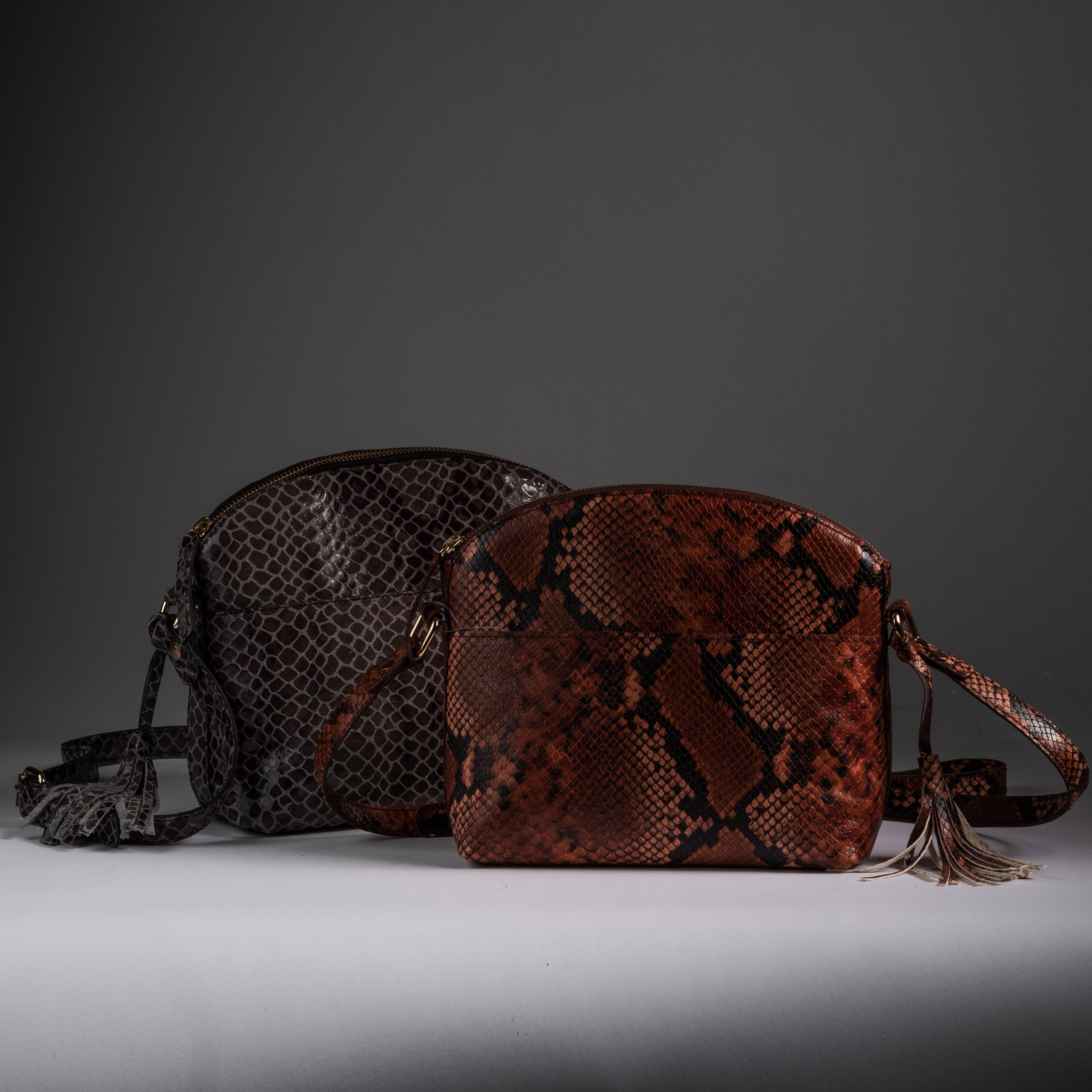 Gray Python Pump LUNA - Grey Python – Via Venetto